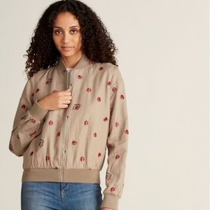 Ladybug embroidered jacket by Love Moschino Eur 40